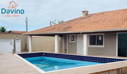 469 mil  à vista - Linda casa térrea com piscina e churrasqueira - Itanhaem lado praia! Oportunidade!!
