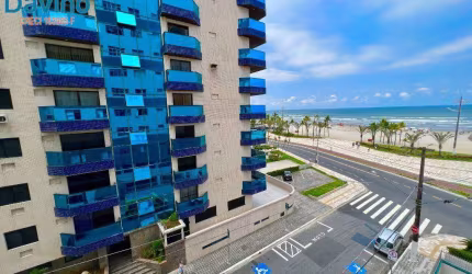 330mil - Vista mar - apartamento 2 quartos  - mobiliado - pé na areia da praia da vila tupi