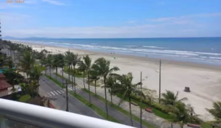 315mil Apartamento na Praia da Vila Mirim 1
Dormitório sacada vista mar lazer elevador