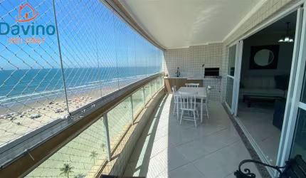 1,6milhao - apartamento frontal mar 3 suites sacada ampla e gourmet - vista de cinema.