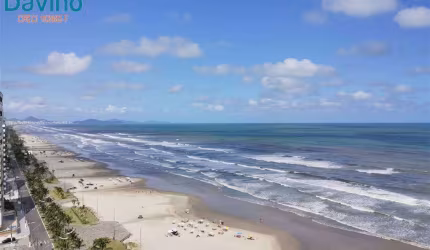 BELÍSSIMO APARTAMENTO COM FRENTE MAR, VARANDA GOURMET,  3 SUÍTES, 3 VAGAS DE GARAGEM, LAZER COMPLETO E PRONTO PARA MORAR POR R$1.370.000,00 À VISTA OU ENTRADA MAIS PARCELAMENTO DIRETO SEM BUROCRÁCIA