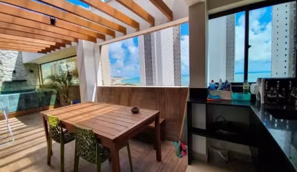 Cobertura com 2 quartos à venda na Rua das Algas, Ponta Negra, Natal, 110 m2 por R$ 980.000