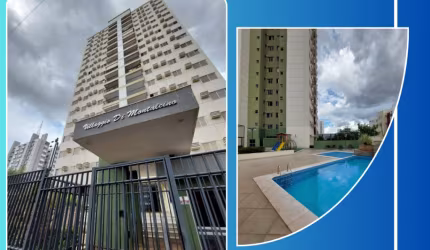 (LOCAÇÃO) Apartamento 3 quartos com suite no bosque da saude
