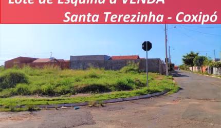 (Venda) lote de esquina, tamanho maior na região do coxipó