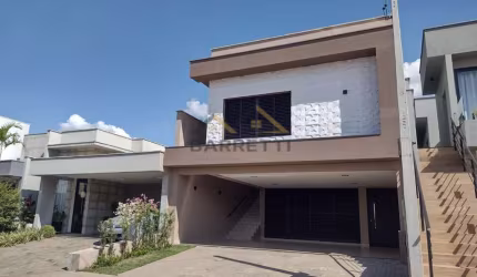 Espetacular casa no Cond. Paineiras com 168 m&#178; tendo 3 dormitórios sendo 1 suíte e demais dependencias