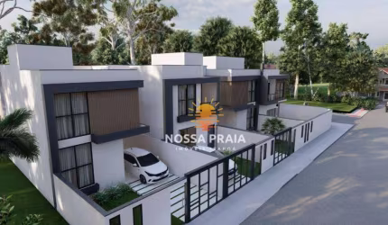 Sobrado com 3 dormitórios à venda, 93 m² por R$ 504.000,00 - Residencial Príncipe - Itapoá/SC