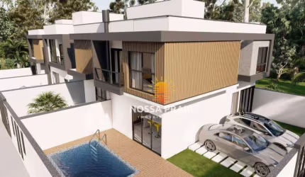 Sobrado com 3 dormitórios à venda, 111 m² por R$ 614.000,00 - Residencial Príncipe - Itapoá/SC