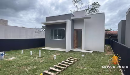 Casa a 250 metros da praia com 2 dormitórios à venda, 44 m² por R$ 278.000 - Recanto do Farol - Itapoá/SC