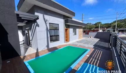 Casa com 3 dormitórios à venda, 76 m² por R$ 495.000,00 - Itapoá - Itapoá/SC