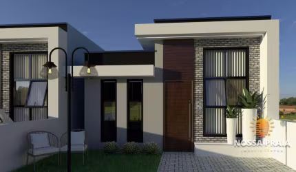 Casa com 3 dormitórios à venda, 86 m² por R$ 549.900,00 - Residencial Príncipe - Itapoá/SC