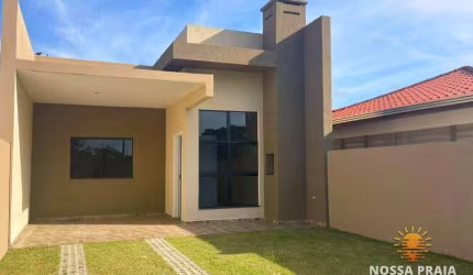 Casa com 3 dormitórios à venda, a apenas 590 metros do mar!  R$ 400.000 - Volta Ao Mundo I - Itapoá/SC