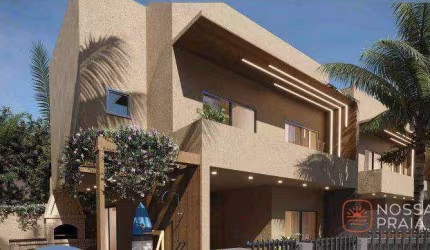 Sobrado com 3 dormitórios à venda, 121 m² por R$ 869.000,00 - Cambiju - Itapoá/SC
