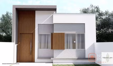 Casa com 2 dormitórios à venda, 47 m² por R$ 250.000 - Jardim da Barra - Itapoá/SC