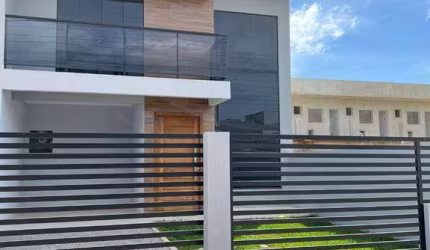 Sobrado com 3 dormitórios à venda, 125 m² por R$ 730.000,00 - Jardim Perola do Atlântico - Itapoá/SC
