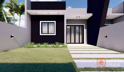 Casa com 3 dormitórios à venda, 96 m² por R$ 550.000 - Rainha do Mar - Itapoá/SC