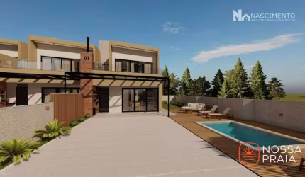 Sobrado com 3 dormitórios à venda, 161 m² por R$ 860.000 - Mariluz - Itapoá/SC
