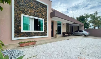 Casa a 150 metros da praia com 3 dormitórios à venda, 176 m² por R$ 1.200.000 - Princesa do Mar - Itapoá/SC