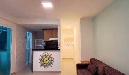 Apartamento com 1 dormitório à venda, 75 m² - Passagem - Cabo Frio/RJ