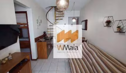 Cobertura com 3 dormitórios à venda, 110 m² - Braga - Cabo Frio/RJ