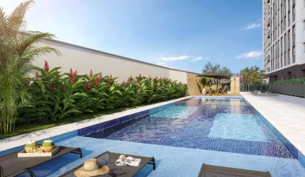 Apartamento para venda com 34 metros quadrados com 1 quarto em Santo Amaro - São Paulo - SP