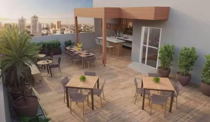 Apartamento para venda possui 42 metros quadrados com 2 quartos