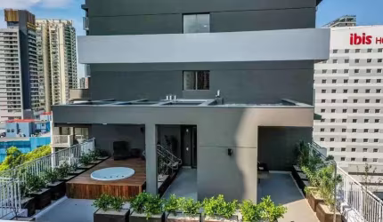 Apartamento para venda com 26 metros quadrados com 1 quarto no Itaim pronto para morar