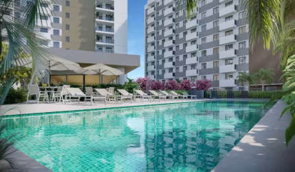 Apartamento para venda possui 37 metros 2 dormitórios no Parque São Domingos