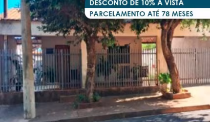 Casa em Terreno 259 m² - Conjunto Hab. Orlando Sanchez Garcia - Fernandópolis - SP