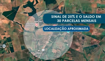 Área com 1.000 m² - Loteamento Nasa Park II - Jaraguari - MS