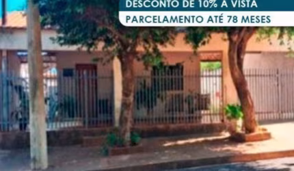 Casa em Terreno 259 m² - Conjunto Hab. Orlando Snchez Garcia - Fernandópolis - SP
