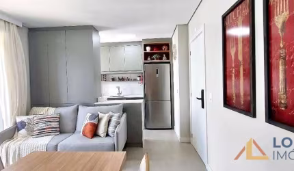 Apartamento à venda novo e mobiliado, com dois quartos na Carvoeira, Florianópolis/SC.