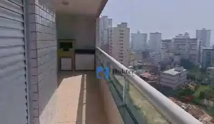 Apartamento no litoral de frente para o mar 2 dormitórios com suite