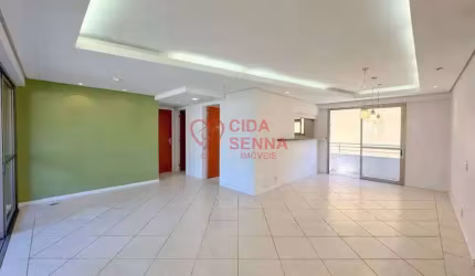DESOCUPADO - SEMI MOBILIADO  -AMPLA SACADA - LAVABO  -  2 VAGAS