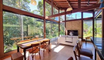 Casa em Estilo Rústico Moderno em um dos melhores bairros de Teresópolis!