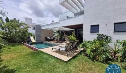 Casa em condomínio fechado com 4 quartos à venda na Alphaville, 180, Pium (Distrito Litoral), Parnamirim por R$ 2.600.000