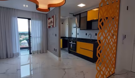 Apartamento semimobiliado no Condomínio Premium Pagliato, Sorocaba