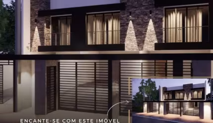 Lindo Geminado de Alto Padrão - 160m² com Piscina