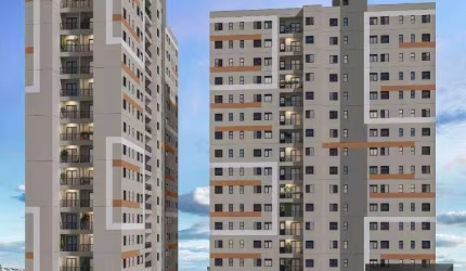 Apartamento com 2 dormitórios à venda, 55 m² por R$ 237.000,00 - Jardim Paulistano - Sorocaba/SP