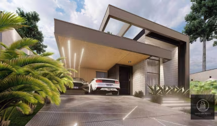 Casa com 3 dormitórios à venda, 250 m² por R$ 2.300.000 - Alphaville Nova Esplanada III - Votorantim/SP