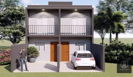 Sobrado com 2 dormitórios à venda, 72 m² por R$ 305.000,00 - Jardim Wanel Ville V - Sorocaba/SP