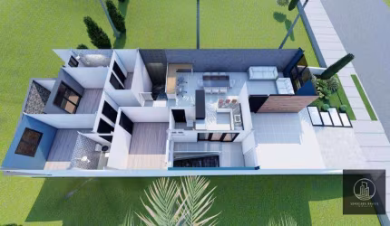 Casa com 3 dormitórios à venda, 200 m² por R$ 1.060.000 - Jardim Villagio Milano - Sorocaba/SP
