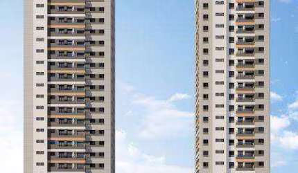 Apartamento lançamento com 3 dormitórios (sendo 2 suítes)  à venda, 82 m²-Pátio São Paulo- Jardim Santa Rosália - Sorocaba/SP