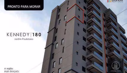Apartamento lançamento  com 2 dormitórios (sendo 1 suíte)  à venda, 57 m² - Edifício Kennedy 180 - Jardim Paulistano - Sorocaba/SP