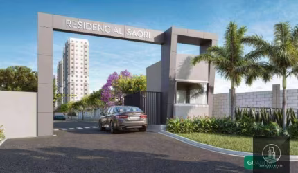 Apartamento lançamento Residencial Saori  com 2 dormitórios à venda, 43 m²- Jardim Novo Horizonte - Sorocaba/SP