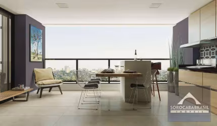 Apartamento com 4 suítes à venda, 220 m² por R$ 2.500.000 - Edifício Vermont View - Sorocaba/SP