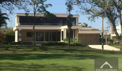 Sobrado com 4 dormitórios à venda, 600 m² por R$ 3.700.000,00 - Lago Azul Condomínio e Golfe Clube - Araçoiaba da Serra/SP