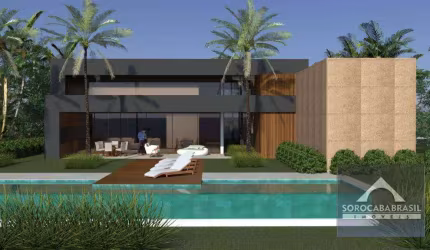 Casa com 4 dormitórios à venda, 430 m² por R$ 3.400.000 - Lago Azul Condomínio e Golfe Clube - Sorocaba/SP.