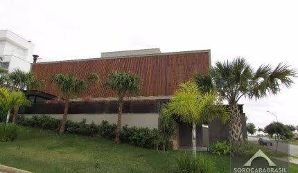 Sobrado com 4 dormitórios à venda, 427 m² por R$ 3.000.000 - Alphaville Nova Esplanada I - Votorantim/SP, Próximo ao Shopping Iguatemi.