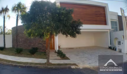 Sobrado com 3 dormitórios à venda, 250 m² por R$ 2.260.000 - Condomínio Sunset Village - Sorocaba/SP, próximo ao Shopping Iguatemi