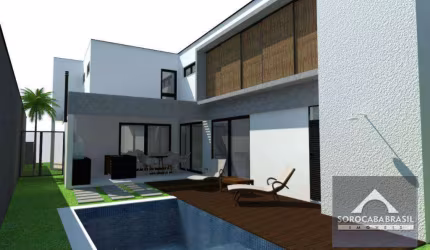Sobrado com 3 dormitórios à venda, 361 m² por R$ 1.860.000 - Alphaville Nova Esplanada I - Votorantim/SP, próximo ao Shopping Iguatemi.